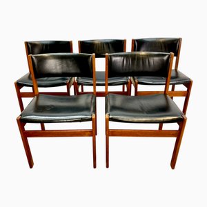 Chairs by Georg Petersen, 1960s, Set of 5