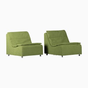 Modulares Mid-Century Sessel Set mit Rollen, Italien, 1970er