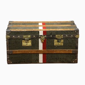 Vintage Patterned Checkerboard Trunk