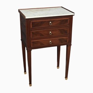 Kleiner Louis XVI Chiffonnier aus Mahagoni