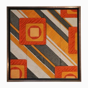 Veronique Lamothe, 1970s Inspired Puzzle Board, Lime, Plaster, Clay and Waxed Concrete
