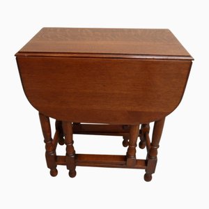 Table avec Pied en Chêne, 1890s