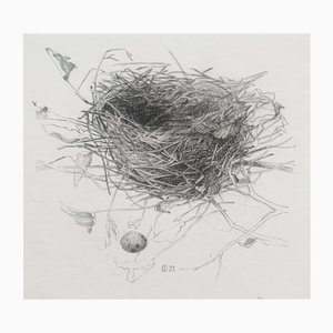Krzysztof Skórczewski, A Nest: Country Sketches, Copperplate Etching on Paper, 2021