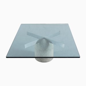 Mesa de centro Paracarro vintage de Giovanni Offredi para Saporiti, Italia, años 70