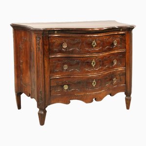 18th Century Italian Louis XVI Chest of Drawers in Walnut