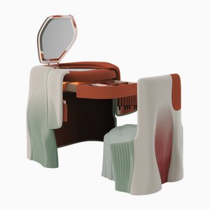 Surreales Waschtischset von Malabar, 2er Set
