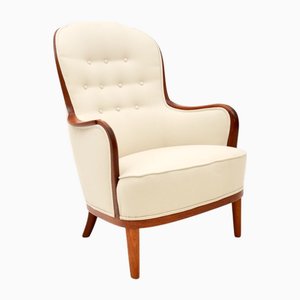 Schwedischer Vintage Sessel von Carl Malmsten, 1950er