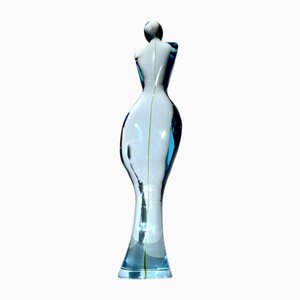 Large Italian Modern Murano Glass Figure of Abstract Woman from Cenedese, 1975