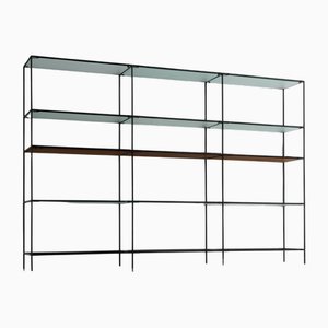 Danish Abstracta Shelving Unit in Teak by Poul Cadovius for Cado, 1960