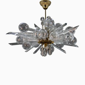 Art and Design Chandelier attributed to Rene Roubicek, 1960s