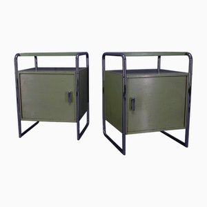 Bauhaus Night Stands attributed to Vichr & Co., 1930s, Set of 2