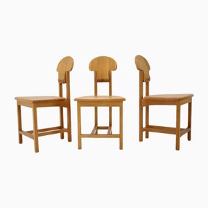 Scandinavian Chairs, Finland, 1970s, Set of 3