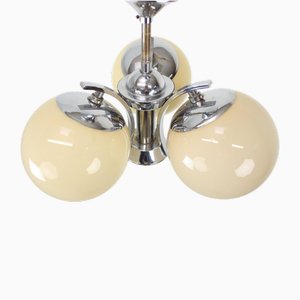 Art Deco 3-Flamming Chandelier, 1930s
