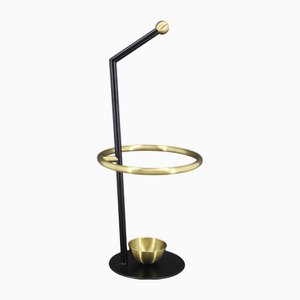 Vintage Umbrella Brass Stand, Czechoslovakia, 1980s