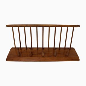 Midcentury Modern Wooden Wall Coat Rack from Uluv, 1960s