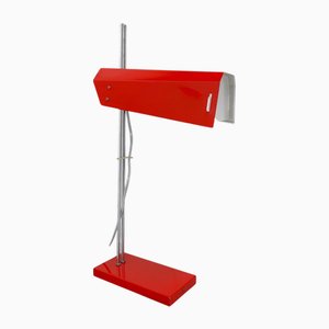 Mid-Century Chrome and Metal Adjustable Table Lamp attributed to Lidokov, 1970s