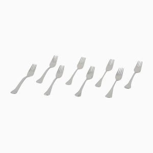 Lunch Forks in 830 Silver from Horsens Silver, 1960s, Set of 8