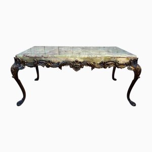 Coffee Table in Onyx and Bronze