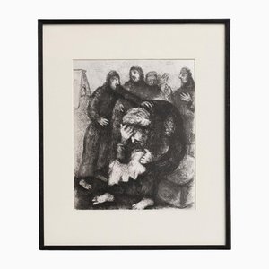 Marc Chagall, Serie bíblica, 1956, Heliograbado