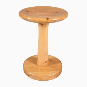 Kiefernholz Hocker von Rainer Daumiller für Hirtshals Savvaerk, Dänemark, 1960er