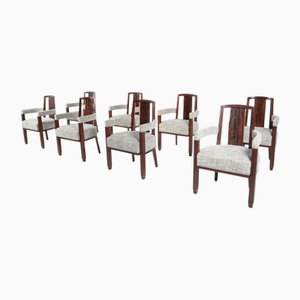 Fauteuils Style Art Déco, Set de 8