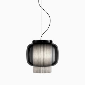 Manila T Gr Graphite Matte Grey Pendant by Sebastian Herkner