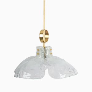Murano Glas Hängelampe Kalmar zugeschrieben, Deutschland, 1960er