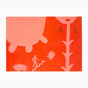 Alexandre Schaller, Growth, Acrílico sobre lienzo, años 90