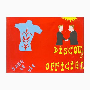 Alexandre Schaller, Vital Bonds, Acrilico su tela, anni '90