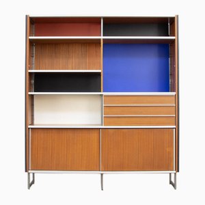 Libreria in mogano di Georges Frydman per EFA, anni '60