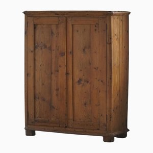 Antique Cabinet in Pine, Sweden, 18th Century