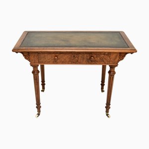 Antiker viktorianischer Schreibtisch aus Wurzelholz, 1840