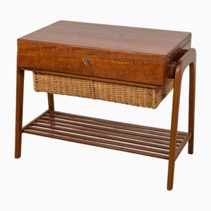 Table Console Mid-Century en Teck, Danemark, 1970s