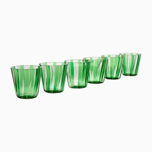 Italian Crystal Glasses by Mariana Iskra, 2004, Set of 6