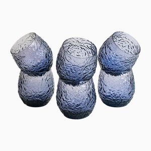Verres à Boire Modernes par La Vetreria pour Ivv Florence, Italie, Set de 6