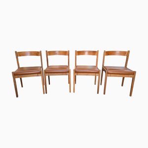 Esszimmerstühle von Cassina, Italien, 1970er, 4er Set
