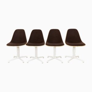 Chaise d'Appoint La Fonda par Charles & Ray Eames pour Herman Miller, 1970s, Set de 4