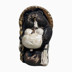 Tanuki Statue from Shigaraki Pottery, Japan, 1970s