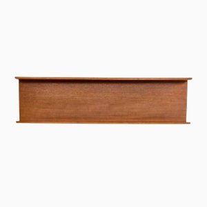 Mueble de pared Mid-Century de teca de Walter Wirz para Wilhelm Renz, años 60