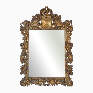 19th Century Continental Giltwood Wall Mirror