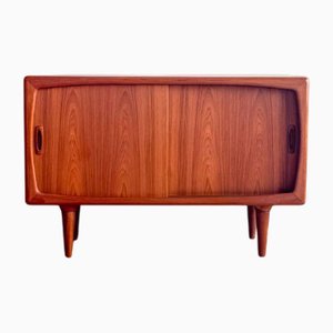 Small Mid-Century Danish Teak Sideboard by H.P. Hansen Møbelfabrik, 1950s