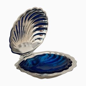 20th Century Vintage Butter Dish in Chrome Metal