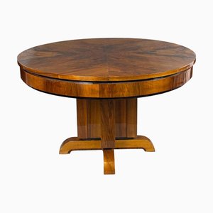 Table de Salle à Manger Pliante Art Déco Vintage, Bohemia, 1930s
