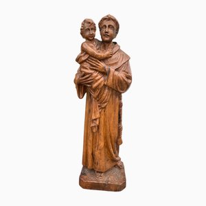 Saint Anthony, 1800s, Chestnut