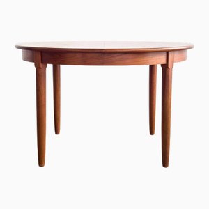 Table de Salle à Manger Mid-Century Moderne en Teck, Danemark, 1960s