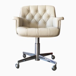 Office Armchair with Wheels, 1970s