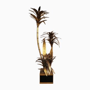Lampe Palmier attribuée à Maison Jansen, 1960s