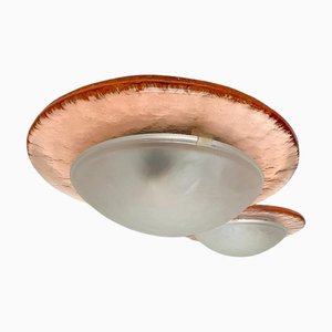 Plafonnier en Verre Murano de Massive Lighting, 1980s