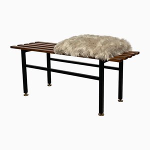 Vintage Teak Bank, 1960er