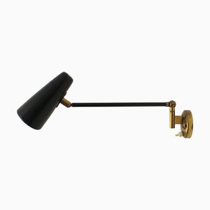 Wandlampe im Stilnovo-Stil, 1960er